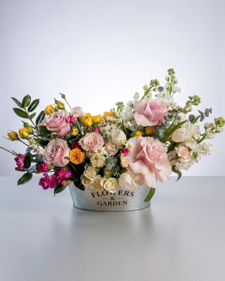 Rustic Garden Medley Composition